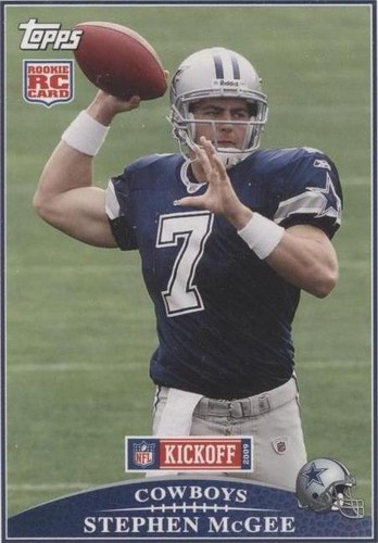 2009 Topps Kickoff Stephen McGee #117