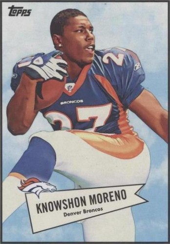2010 Topps Knowshon Moreno #52B-16