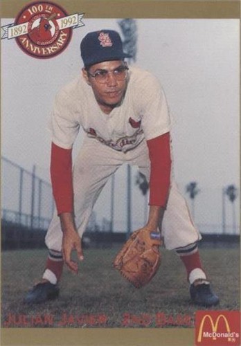 1992 Pacific McDonald's St. Louis Cardinals 100th Anniversary - Julian Javier #27