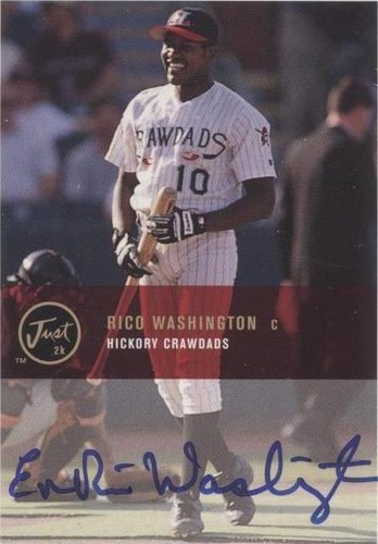 2000 Just Minors - Rico Washington #BA-29