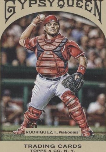 2011 Topps Gypsy Queen - Ivan Rodriguez #223