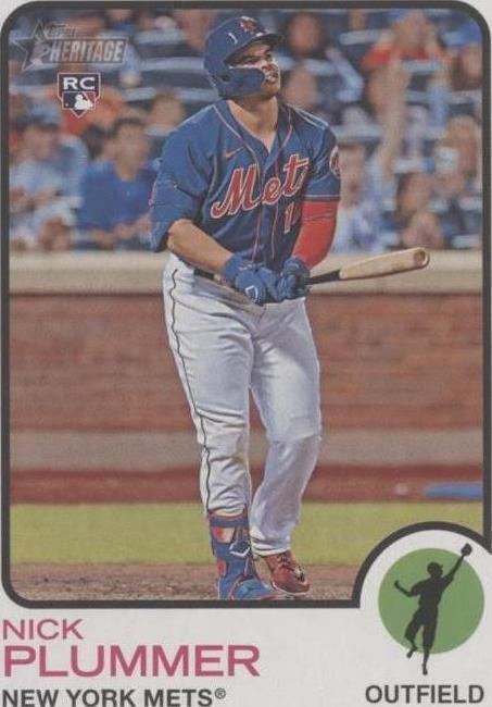 2022 Topps Heritage High Number - Nick Plummer #624