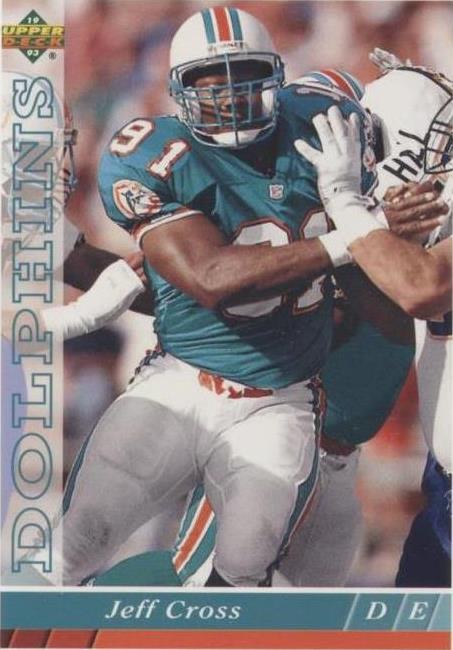 1993 Upper Deck Jeff Cross #455