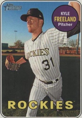 2018 Topps Heritage - Kyle Freeland #310