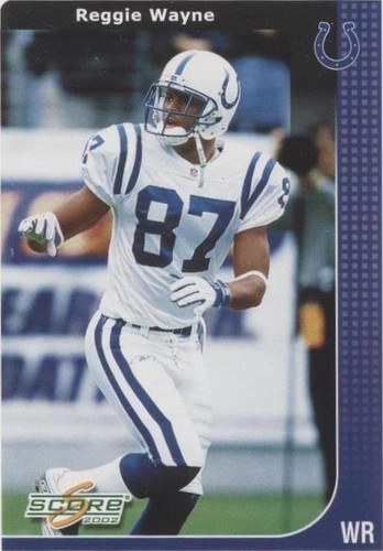 2002 Score Reggie Wayne #101