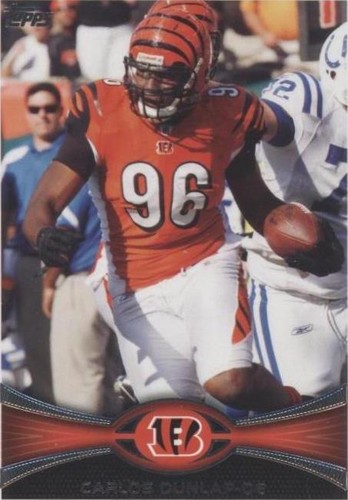2012 Topps Carlos Dunlap #383