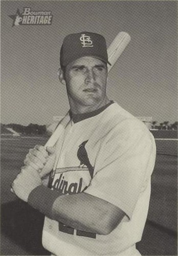 2001 Bowman Heritage - Mike Matheny #203