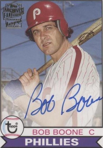 2016 Topps Archives - Bob Boone #FFA-BB