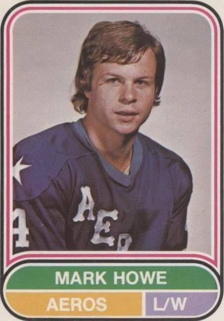 1975-76 O-Pee-Chee WHA - Mark Howe #7