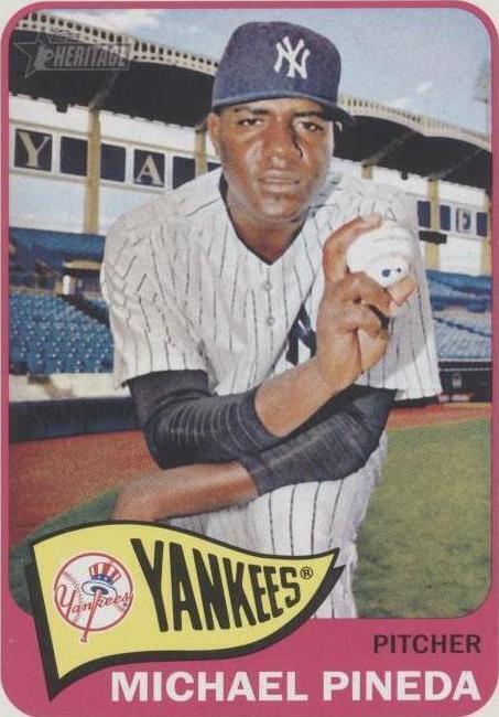2014 Topps Heritage High Number - Michael Pineda #H540