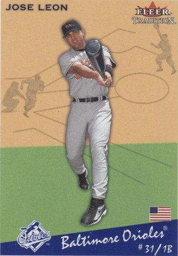 2002 Fleer Tradition Update - Jose Leon #U106