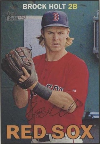 2016 Topps Heritage - Brock Holt #74