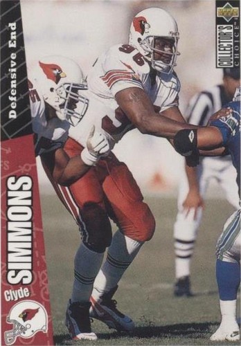 1996 Upper Deck Collector's Choice Clyde Simmons #288
