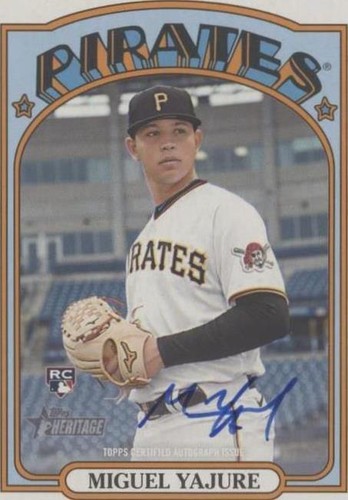 2021 Topps Heritage High Number - Miguel Yajure #ROA-MY