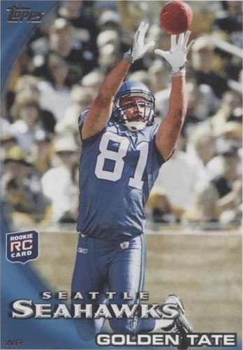 2010 Topps Golden Tate #398