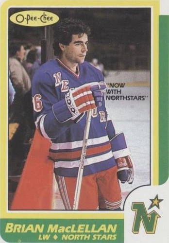 1986-87 O-Pee-Chee - Brian MacLellan #33