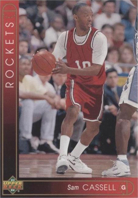 1993-94 Upper Deck International Spanish - Sam Cassell #53