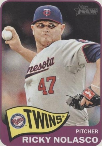 2014 Topps Heritage - Ricky Nolasco #88