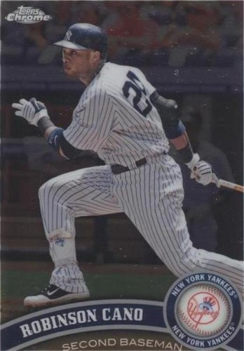 2011 Topps Chrome - Robinson Cano #70