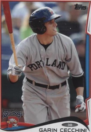 2014 Topps Pro Debut - Garin Cecchini #77