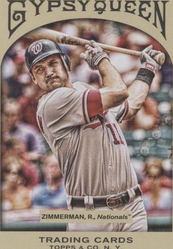 2011 Topps Gypsy Queen - Ryan Zimmerman #172