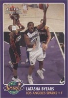 2001 Fleer Tradition WNBA - Latasha Byears #24