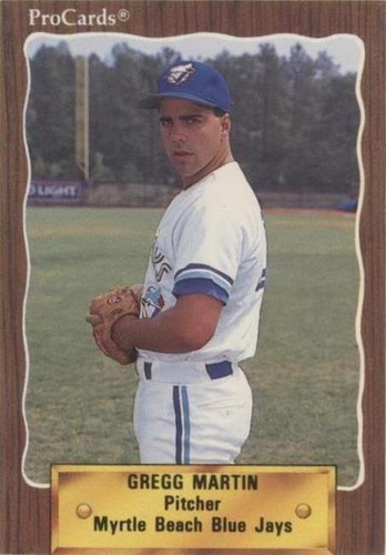 1990 ProCards Minor League - Gregg Martin #2773