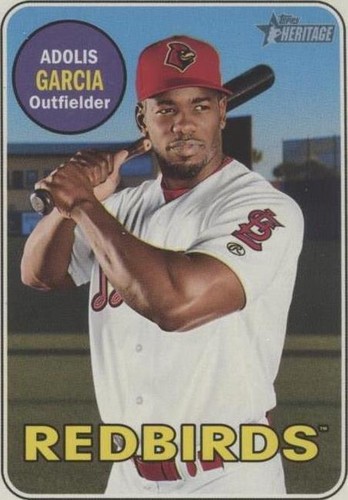 2018 Topps Heritage Minor League Edition - Adolis Garcia #48