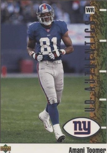 2002 UD Authentics Amani Toomer #56