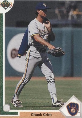 1991 Upper Deck - Chuck Crim #391
