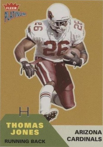 2002 Fleer Platinum Thomas Jones #37