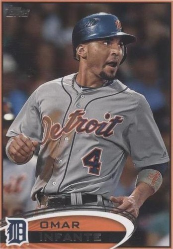 2012 Topps Update Series - Omar Infante #US53