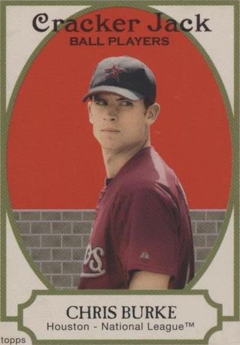 2005 Topps Cracker Jack - Chris Burke #186