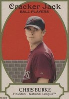 2005 Topps Cracker Jack - Chris Burke #186