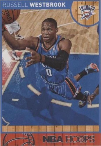 2013-14 NBA Hoops - Russell Westbrook #68