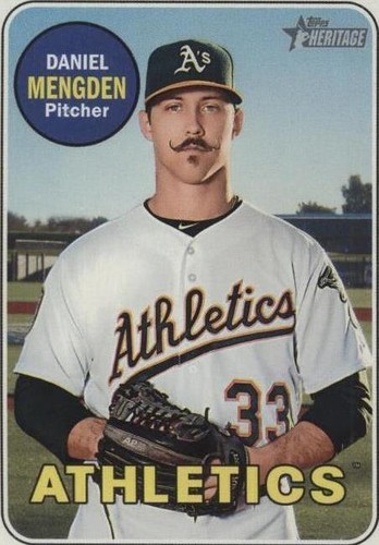 2018 Topps Heritage High Number - Daniel Mengden #525
