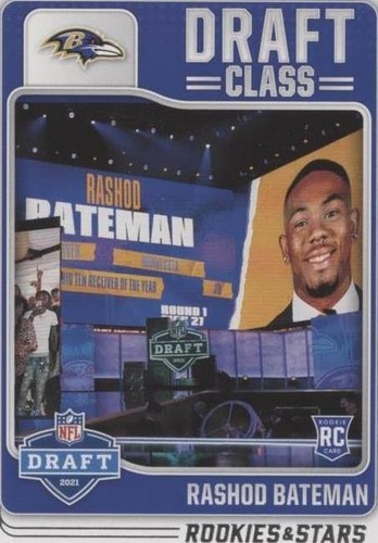 2021 Panini Rookies & Stars Rashod Bateman #DC-15