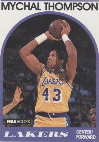 1989-90 NBA Hoops - Mychal Thompson #4