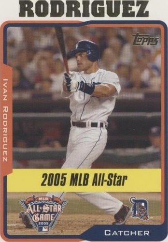 2005 Topps Updates & Highlights - Ivan Rodriguez #UH182