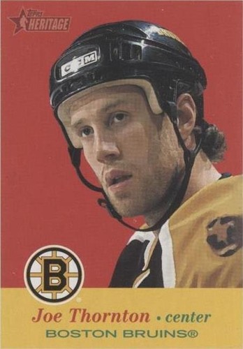 2001-02 Topps Heritage - Joe Thornton #57