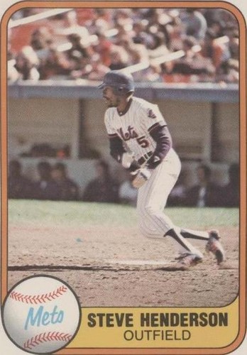 1981 Fleer - Steve Henderson #321
