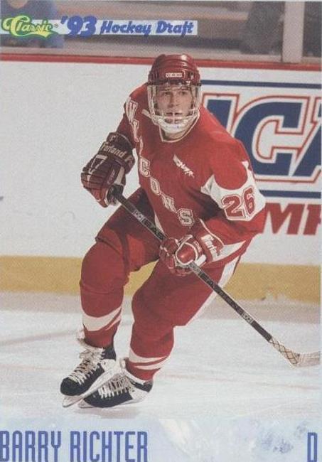 1993-94 Classic Draft - Barry Richter #75