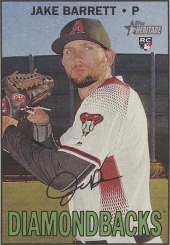 2016 Topps Heritage High Number - Jake Barrett #636
