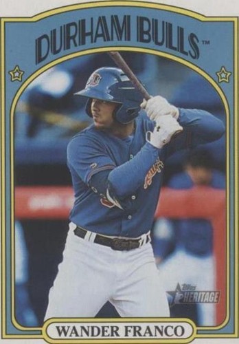 2021 Topps Heritage Minor League Edition - Wander Franco #38