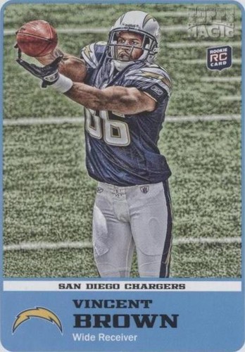 2011 Topps Magic Vincent Brown #21