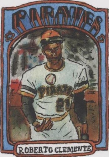 2022 Topps Spotlight 70 II By Andy Friedman - Roberto Clemente #11