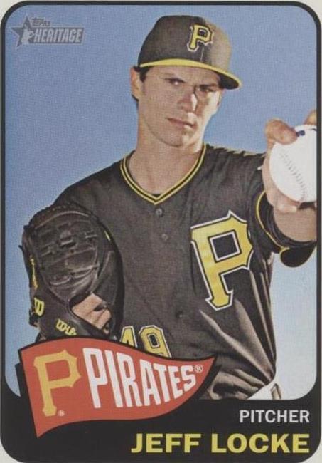 2014 Topps Heritage - Jeff Locke #19