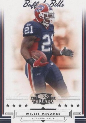 2006 Donruss Threads Willis McGahee #137
