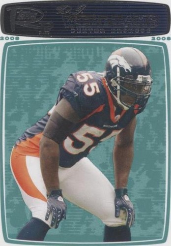2008 Topps Rookie Progression D.J. Williams #100