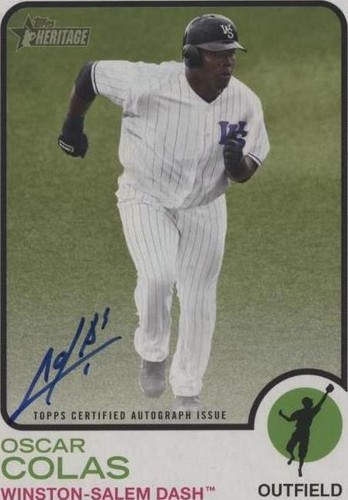 2022 Topps Heritage Minor League Edition - Oscar Colas #ROA-OC